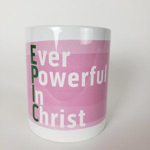NWT, New Christian Coffee Mug, Christ, God, Christian, Coffee Cup